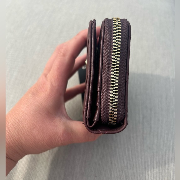 London Fog Women Fleur Woven French Wallet NWT - Picture 3 of 14